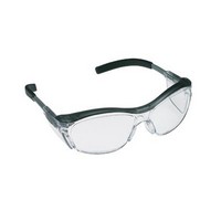 3M (formerly Aearo) 11411-00000 3M Nuvo Safety Glasses With Gray Frame, Clear Anti-Fog Lens And Integral Sideshields